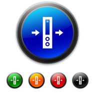 Network Server icon on round buttons N2