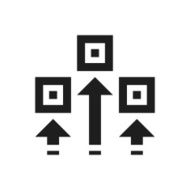 Logistics icon on a white background N7