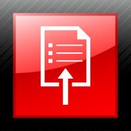 Document icon on a square button N5