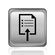 Document icon on a square button N7