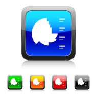 Coxcomb Chart icon on color buttons