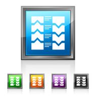 Flowchart icon on square buttons N11