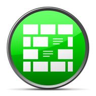 Wall icon on a round button N11