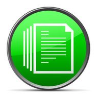 Document icon on a round button N26