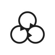 Venn Diagram icon on a white background