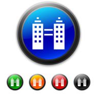 Office Building icon on round buttons N3