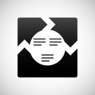 Chevron Chart icon on a white background N16