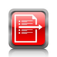 Document icon on a square button N22
