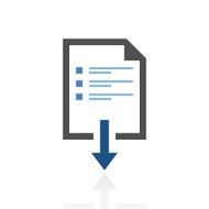 Document icon on a white background N25