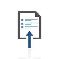 Document icon on a white background N26