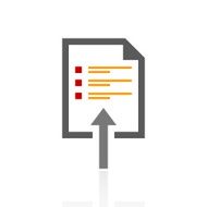 Document icon on a white background N31
