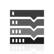 Flowchart icon on a white background N37