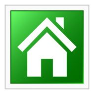 Home icon on a square button N4