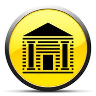Bank icon on a round button N26