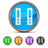 Network Server icon on circle buttons N4