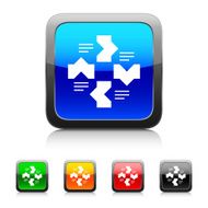 Flowchart icon on color buttons N11