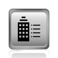 Office Building icon on a square button N9