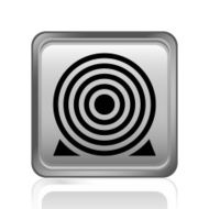 Target icon on a square button N9