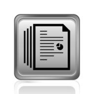 Document icon on a square button N29