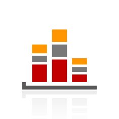 Bar Graph icon on a white background - ProSeries
