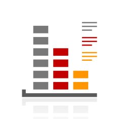 Bar Graph icon on a white background - ProSeries N17