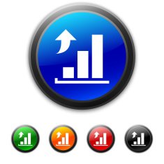 Bar Graph icon on round buttons - ShinedSeries N15