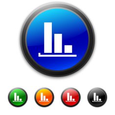 Bar Graph icon on round buttons - ShinedSeries N33