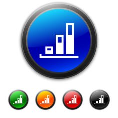 Bar Graph icon on round buttons - ShinedSeries N34