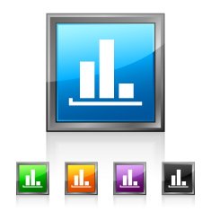 Bar Graph icon on square buttons - SquaredSeries N4