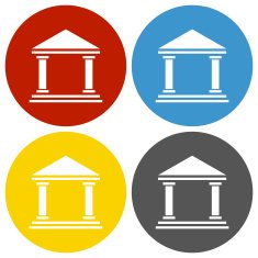 Bank icon on circle buttons - CircleSeries