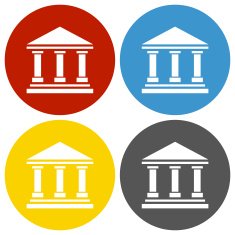 Bank icon on circle buttons - CircleSeries N2