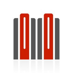Network Server icon on a white background - ColorSeries