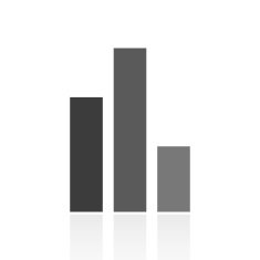 Bar Graph icon on a white background - PrimeSeries N44