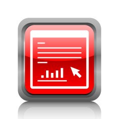 Application icon on a square button - RubyRedSeries N2