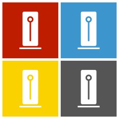 Hard Drive icon on square buttons - SquareSeries
