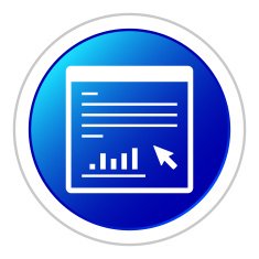 Application icon on a round button - StickerSeries N2