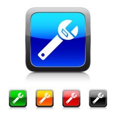 Wrench icon on color buttons - StyleSeries