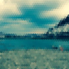 abstract color landscape pattern background for design