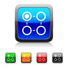 Flowchart icon on color buttons - StyleSeries