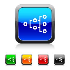 Flowchart icon on color buttons - StyleSeries N3