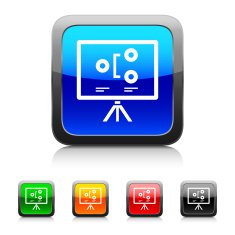 Projection Screen icon on color buttons - StyleSeries