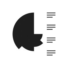 Coxcomb Chart icon on a white background - SingleSeries