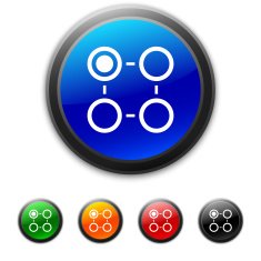 Flowchart icon on round buttons - ShinedSeries