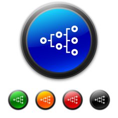 Flowchart icon on round buttons - ShinedSeries N3