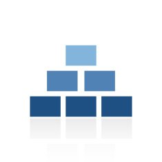 Pyramid icon on a white background - RoyalSeries N5