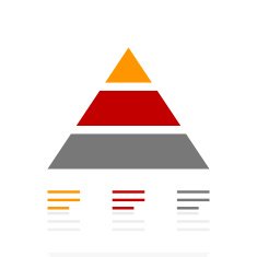 Pyramid icon on a white background - ProSeries N3