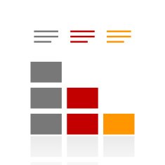 Bar Graph icon on a white background - ProSeries N52