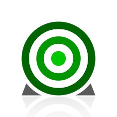 Target icon on a white background - FreshSeries