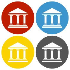 Bank icon on circle buttons - CircleSeries N5