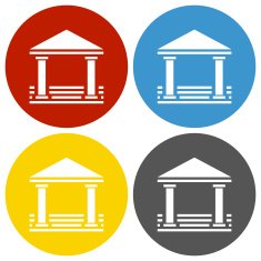 Bank icon on circle buttons - CircleSeries N6